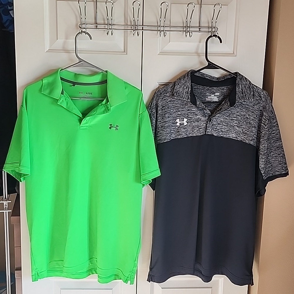 2 Under Armor polo